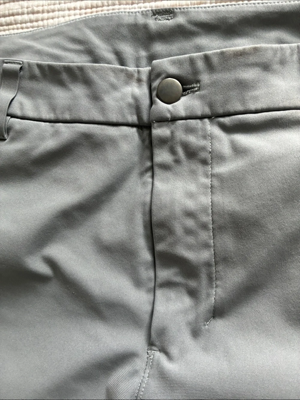 lululemon athletica Men's Slate Gray Chino-Style Pants